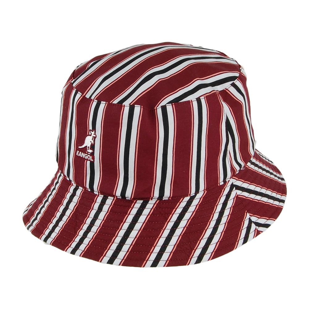 Sombrero de pescador Double Pattern reversible de Kangol - Burdeos-Multi