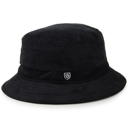 Sombrero de pescador B-Shield de pana de Brixton - Negro