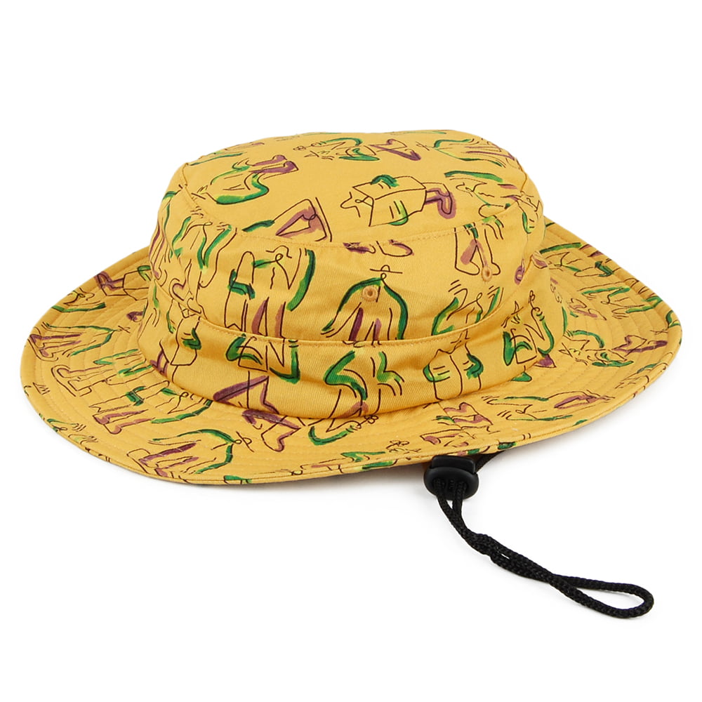 Sombrero de pescador Lucas Beaufort de Brixton - Amarillo