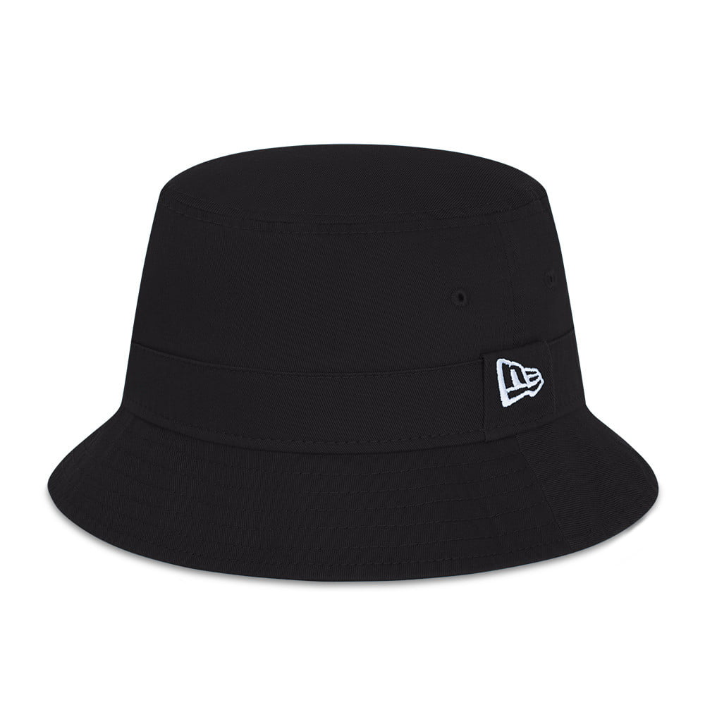 Sombrero de pescador Essential de algodón de New Era - Negro