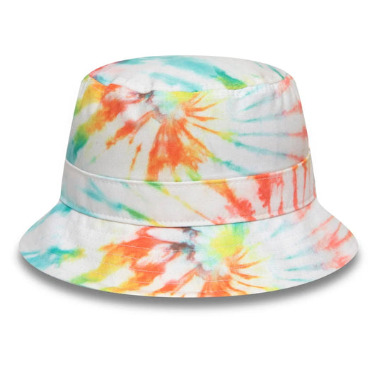 Sombrero de pescador Tie Dye de New Era - Blanco-Multi