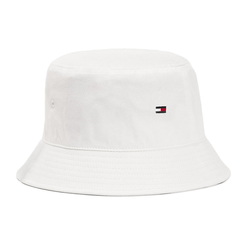 Sombrero de pescador Flag de Tommy Hilfiger - Blanco