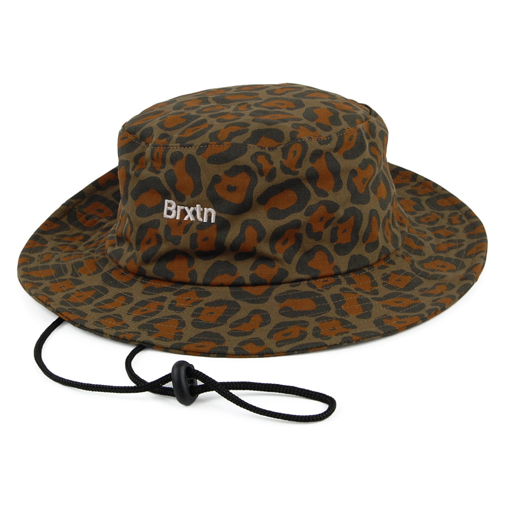 Sombrero de pescador Gate de Brixton - Leopardo-Camuflaje
