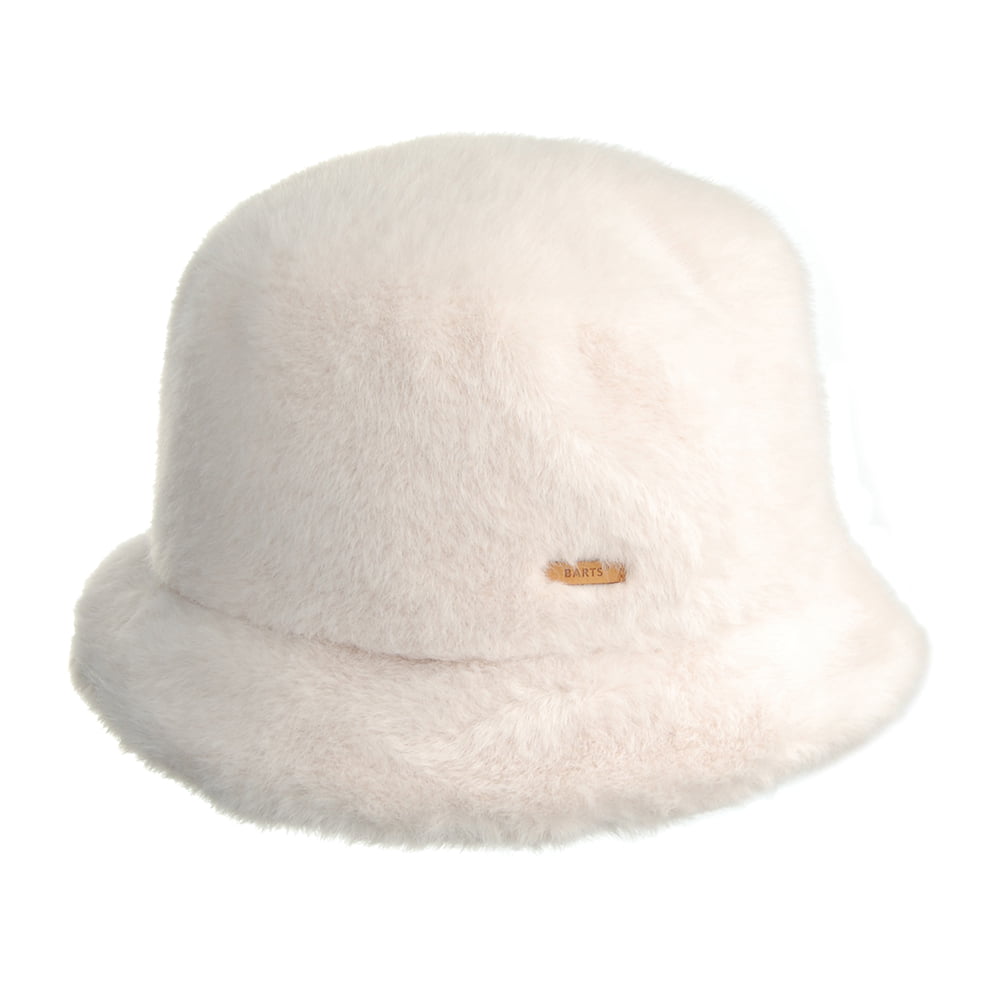 Sombrero de pescador Bretia de piel sintética de Barts - Crema