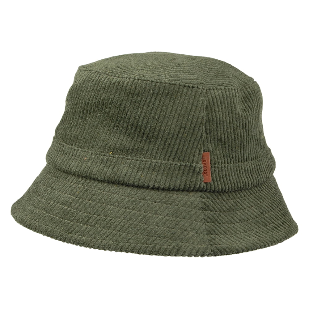 Sombrero de pescador Donar de pana de Barts - Verde Militar