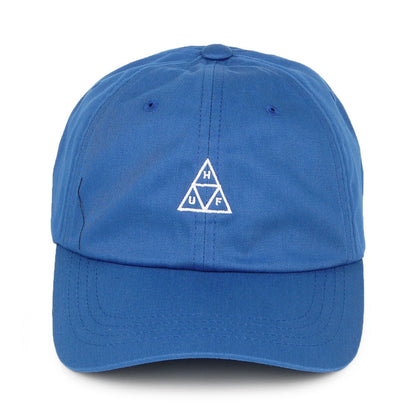 Gorra de béisbol Triple Triangle visera curvada de HUF - Azul