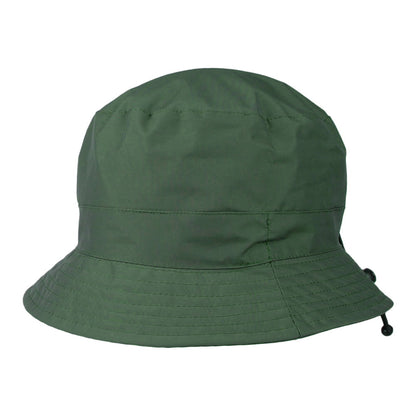 Sombrero de pescador resistente al agua lluvia de Whiteley - Verde Oliva