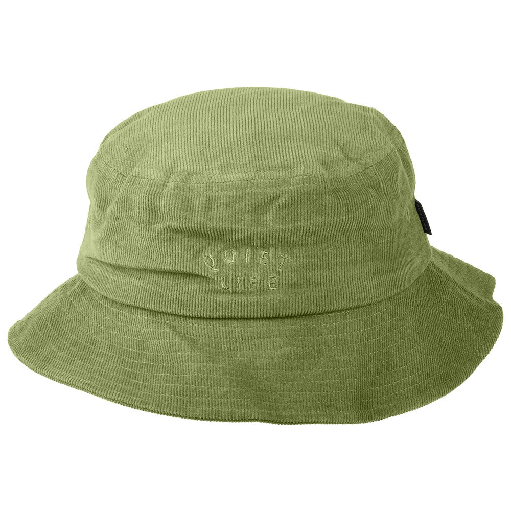 Sombrero de pescador de pana de The Quiet Life - Verde Oliva