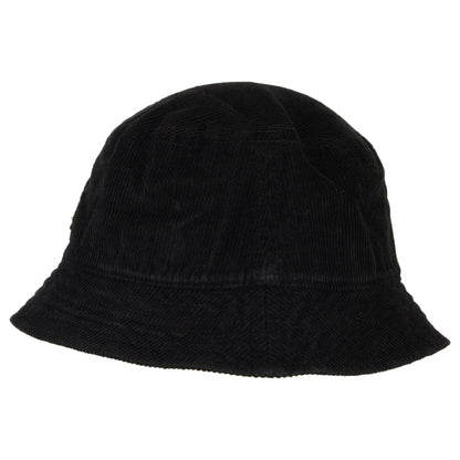 Sombrero de pescador de pana de Lyle & Scott - Negro