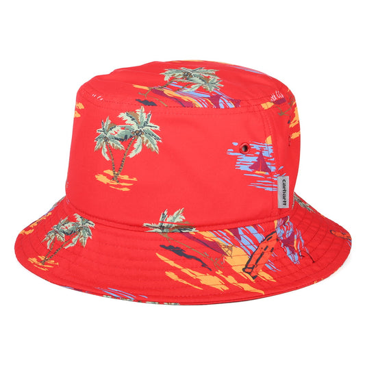 Sombrero de pescador Beach de Carhartt WIP - Rojo