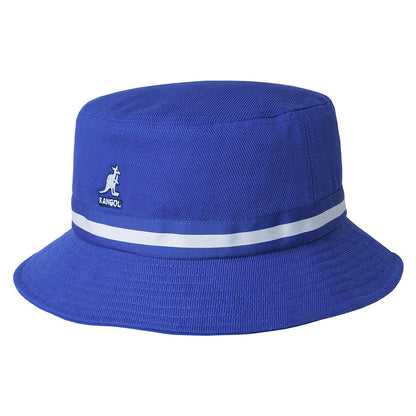 Sombrero de pescador Stripe Lahinch de Kangol - Azul