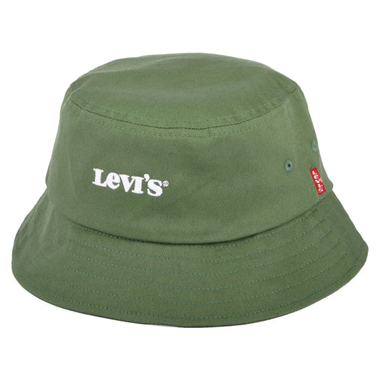 Sombrero de pescador Vintage Modern Logo de Levi's - Verde