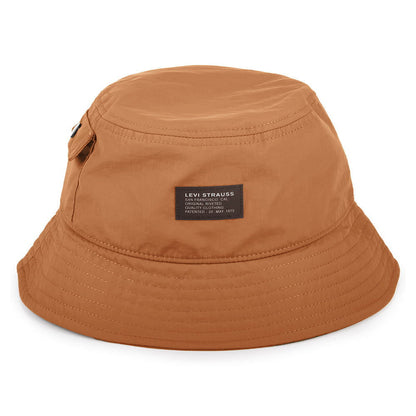 Sombrero de pescador No Horse Pull Logo Patch con bolsillo de Levi's - Kaki
