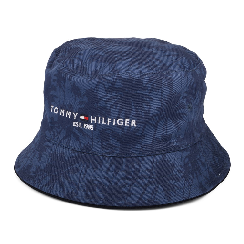 Sombrero de pescador TH Established reversible de Tommy Hilfiger - Blanco