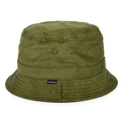 Sombrero de pescador Novelty de pana de Converse - Verde Musgo