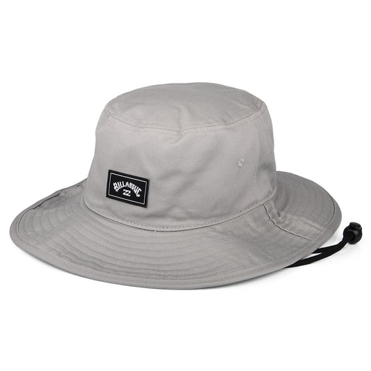 Sombrero Boonie Big John de algodón de Billabong - Gris
