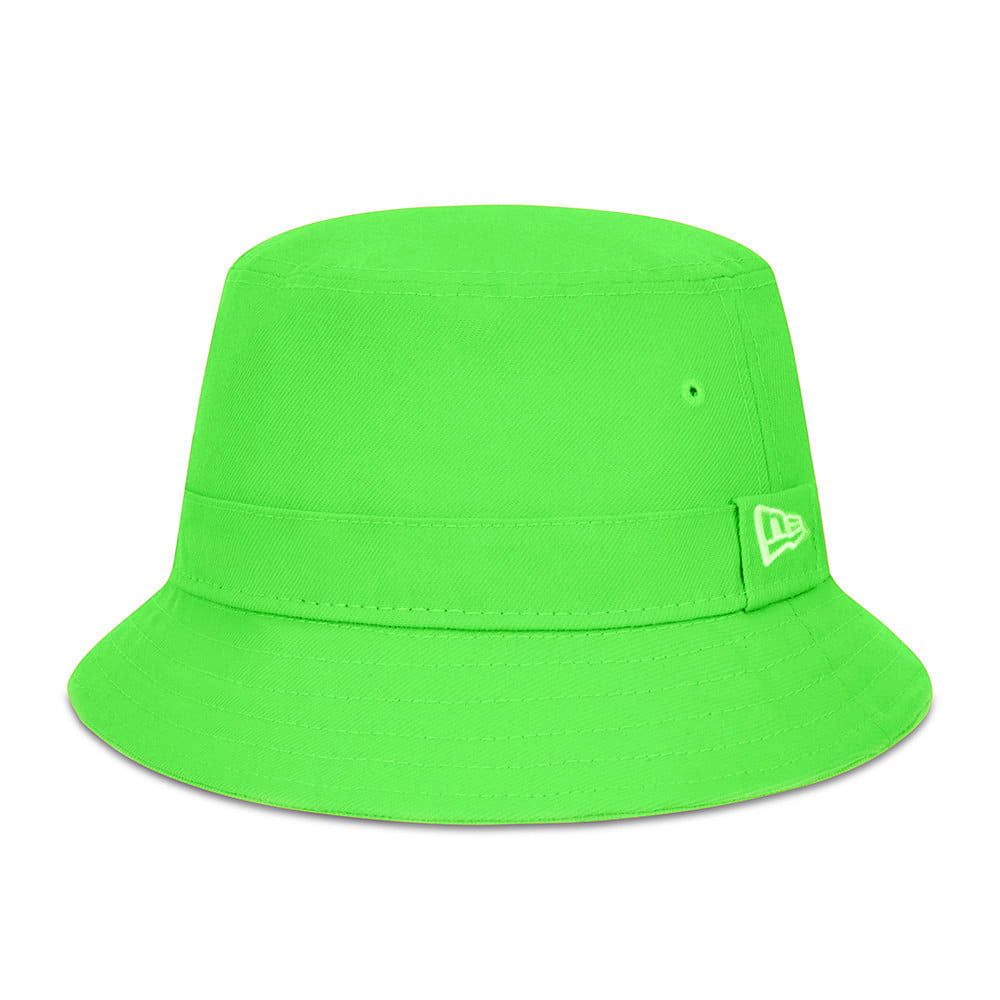 Sombrero de pescador NE Essential de New Era - Verde Neón