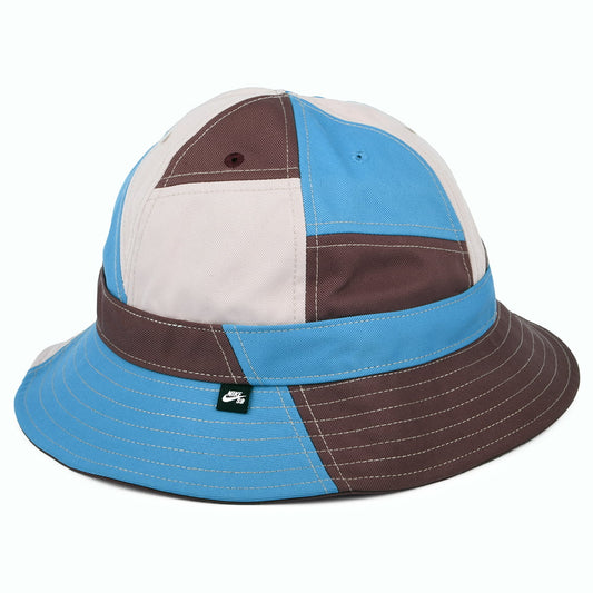 Sombrero de pescador Mosaic de Nike SB - Azul-Beige Arena-Marrón