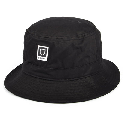 Sombrero de pescador Beta plegable de algodón de Brixton - Negro