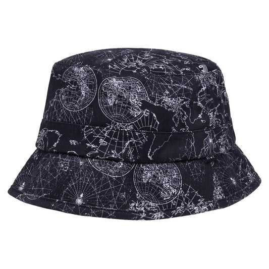 Sombrero de pescador Nicolet de algodón de HUF - Negro