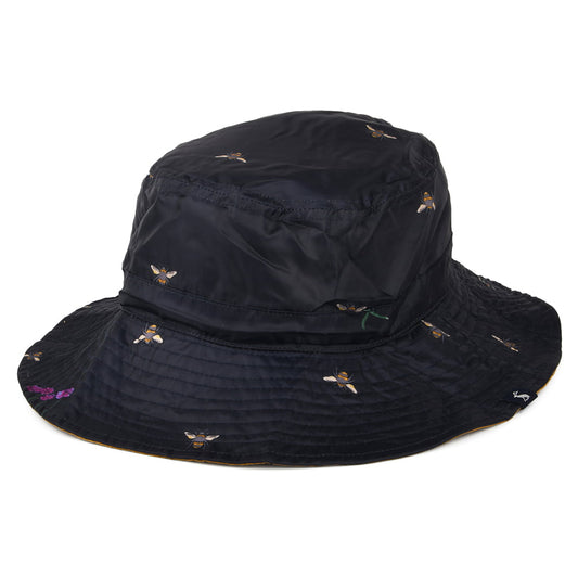 Sombrero de pescador Milport reversible Abejas de Joules - Azul Marino