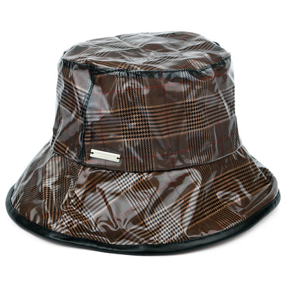 Sombrero de pescador lluvia de Vinyl de Seeberger - Camel
