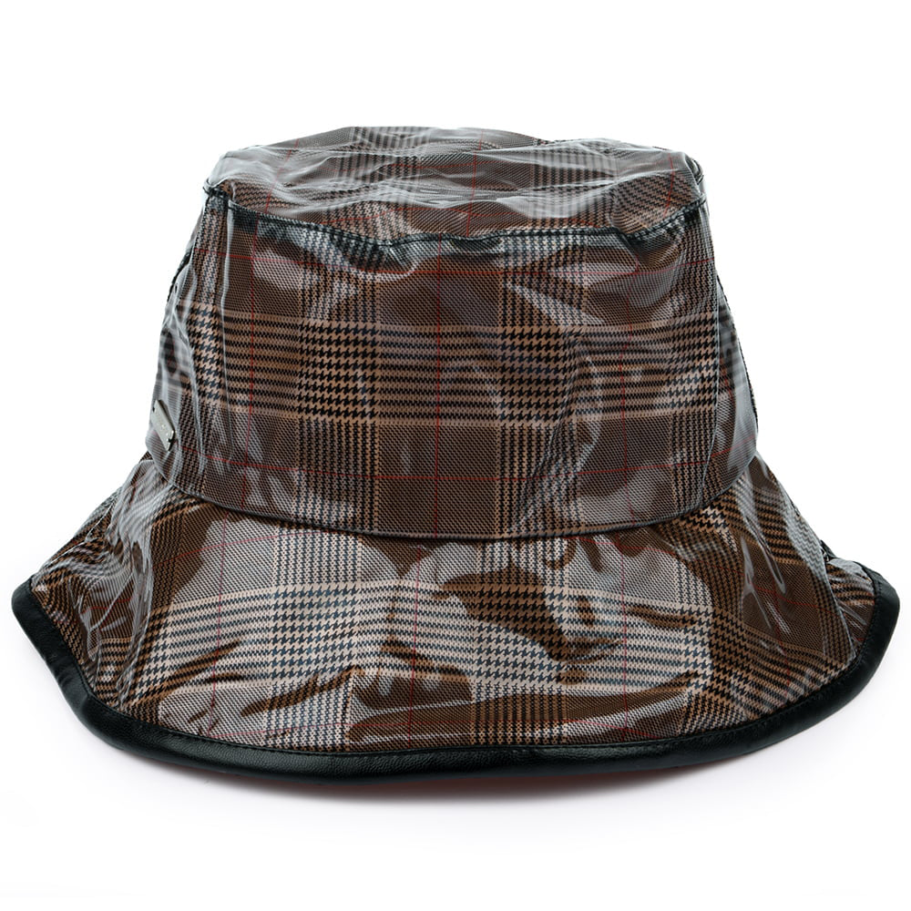 Sombrero de pescador lluvia de Vinyl de Seeberger - Camel