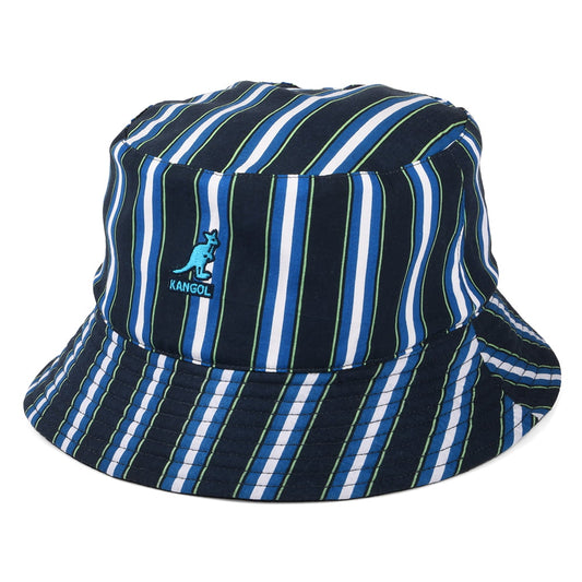 Sombrero de pescador Double Pattern Special reversible de Kangol - Azul Marino