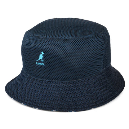 Sombrero de pescador Double Pattern Special reversible de Kangol - Azul Marino
