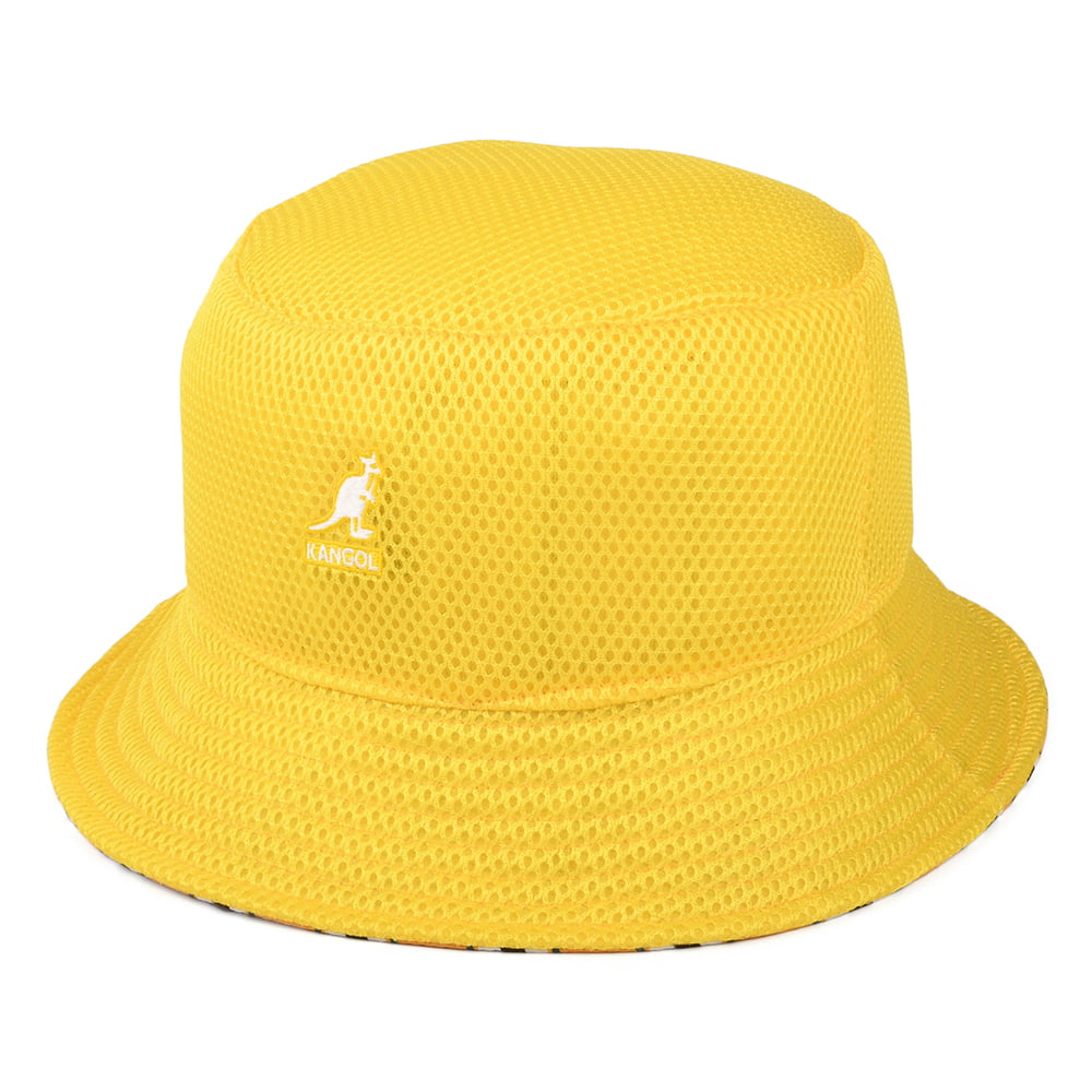 Sombrero de pescador Double Pattern Special reversible de Kangol - Mostaza