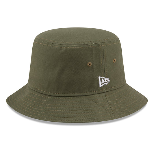 Sombrero de pescador NE Tapered Cotton de New Era - Verde Oliva