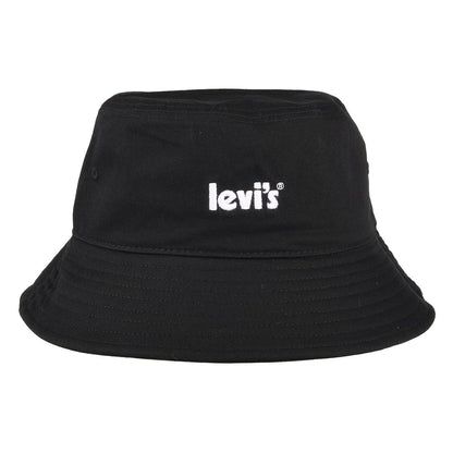 Sombrero de pescador Poster Logo de Levi's - Negro