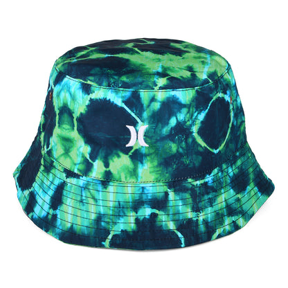 Sombrero de pescador Small Logo Tie Dye de Hurley - Azul Marino-Verde