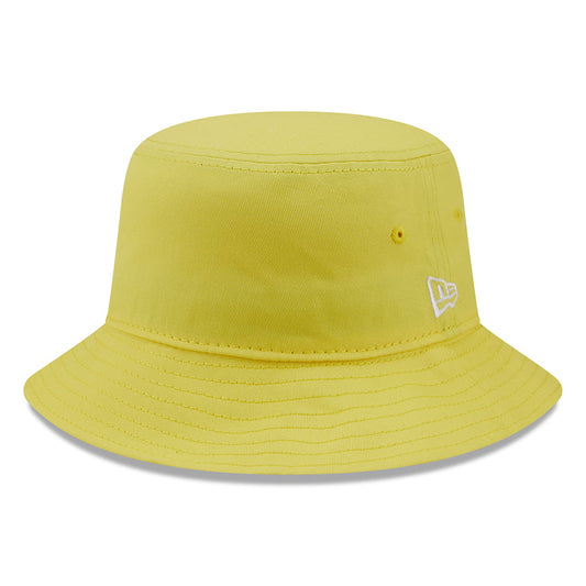 Sombrero de pescador Tapered NE Essential de algodón de New Era - Amarillo
