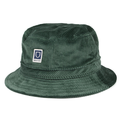 Sombrero de pescador Beta plegable de pana de Brixton - Bosque
