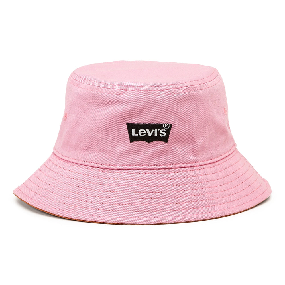 Sombrero de pescador mujeres reversible de Levi's - Naranja-Rosa
