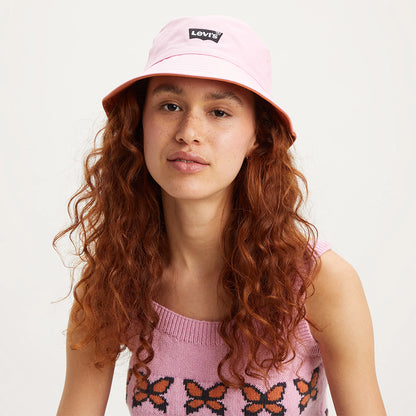 Sombrero de pescador mujer reversible de Levi's - Naranja-Rosa