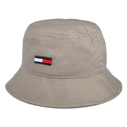 Sombrero de pescador TJM Flag de algodón orgánico de Tommy Hilfiger - Arena