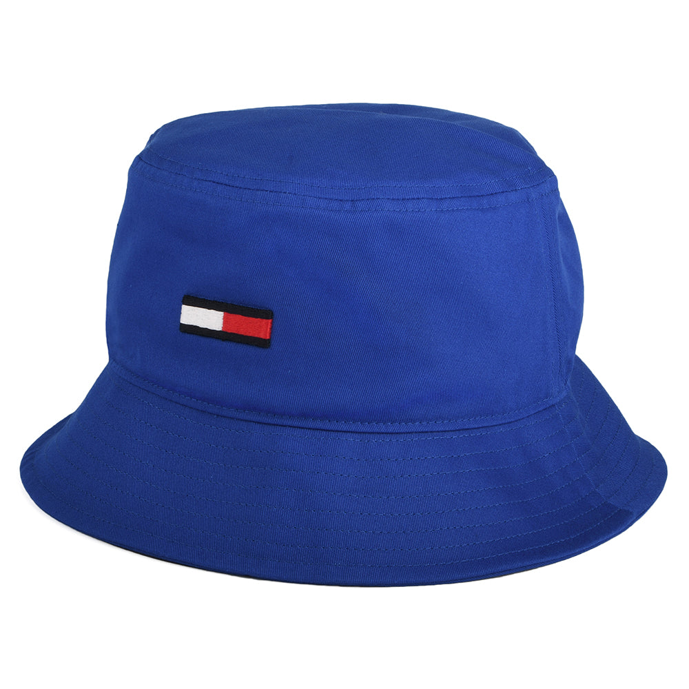 Sombrero de pescador TJM Flag de algodón orgánico de Tommy Hilfiger - Azul Real