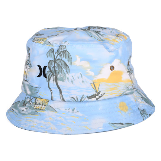Sombrero de pescador Small Logo Tropical de Hurley - Azul