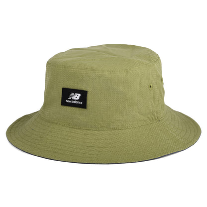 Sombrero de pescador reversible de New Balance - Indigo-Verde Oliva