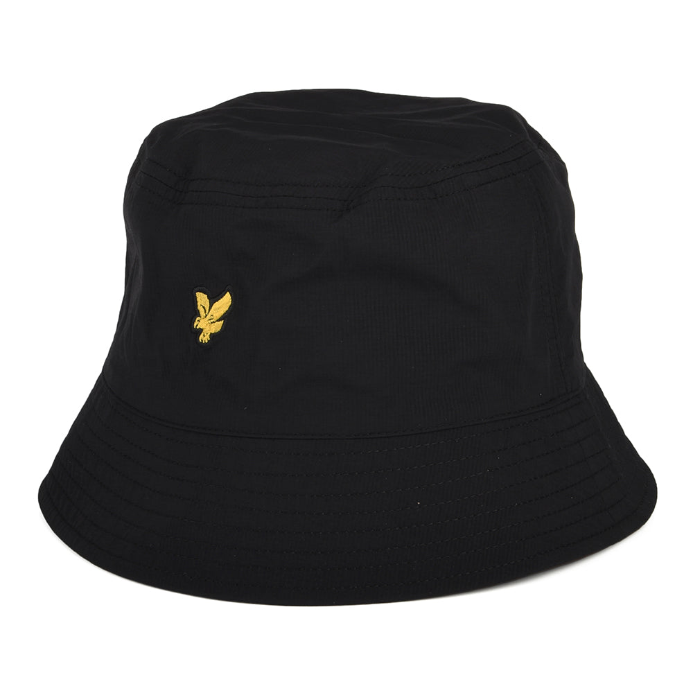 Sombrero de pescador reversible de Ripstop de Lyle & Scott - Negro-Oliva