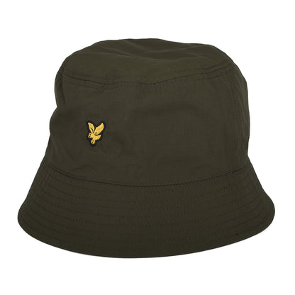 Sombrero de pescador reversible de Ripstop de Lyle & Scott - Negro-Oliva