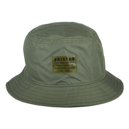 Sombrero de pescador Vintage plegable de nylon de Brixton - Verde Oliva