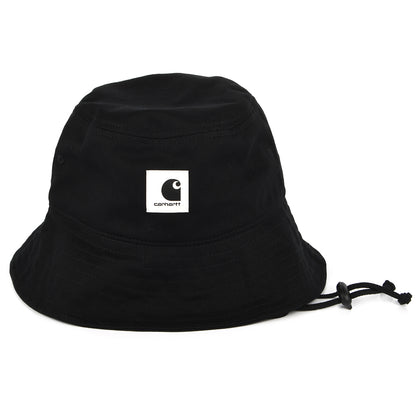 Sombrero de pescador Ashley de sarga de algodón de Carhartt WIP - Negro