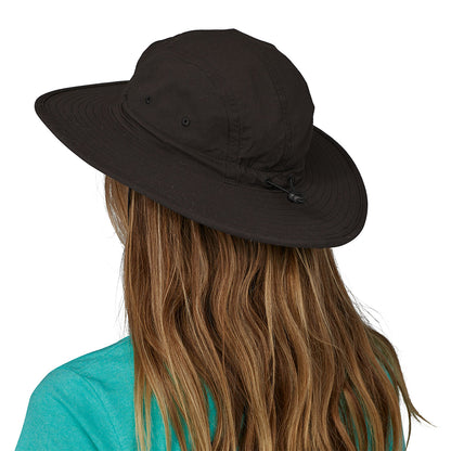 Sombrero Boonie Quandary Brimmer reciclado de Patagonia - Negro