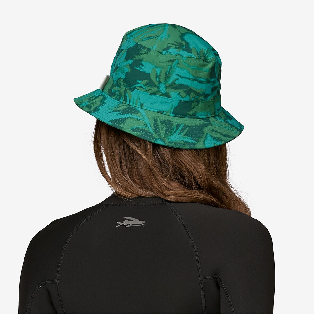 Sombrero de pescador Water People Banner Wavefarer de Patagonia - Turquesa-Verde