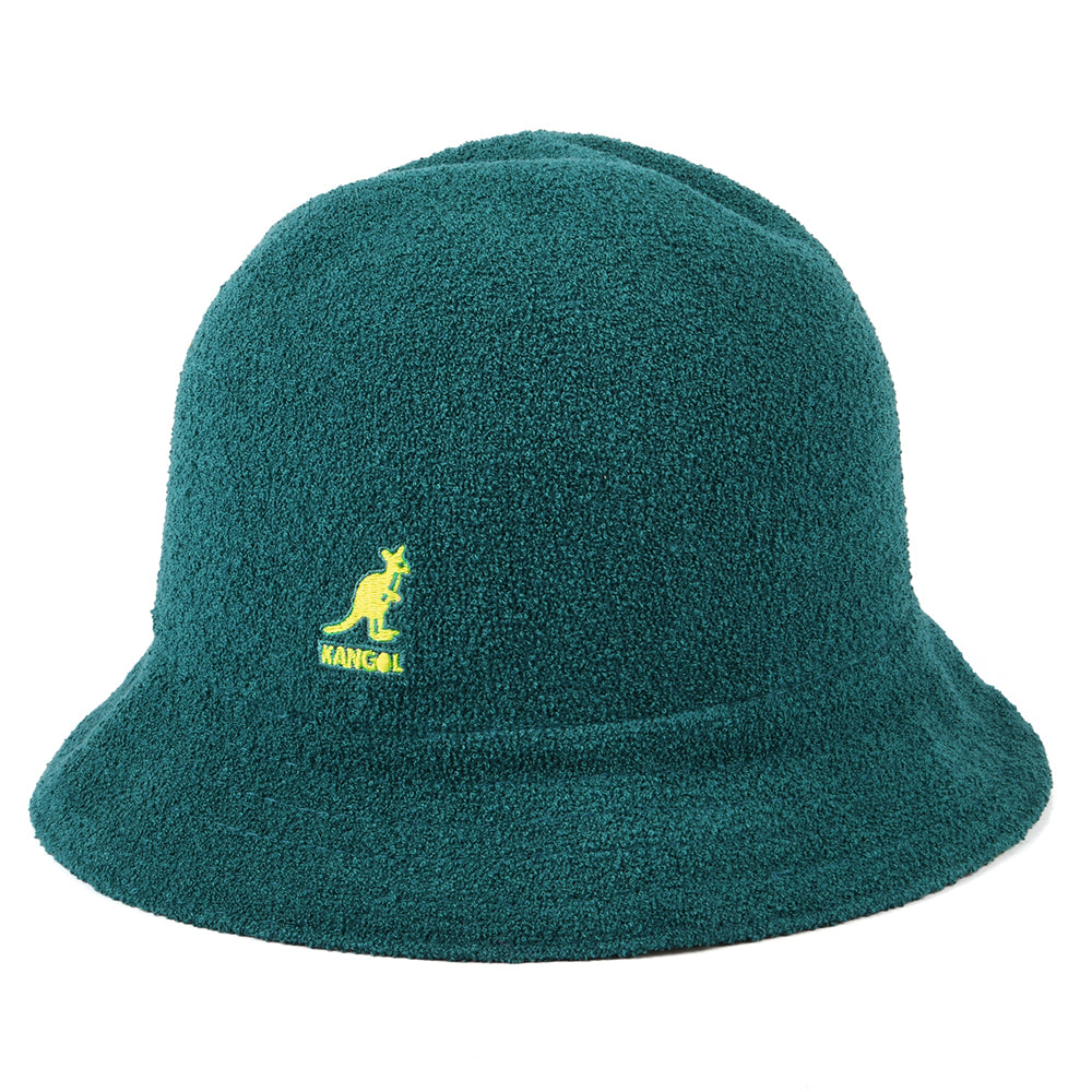 Sombrero de pescador Flip It reversible Casual de Kangol - Verde Azulado-Lima