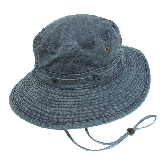Sombrero flexible de algodón Booney de Jaxon & James - Azul Marino