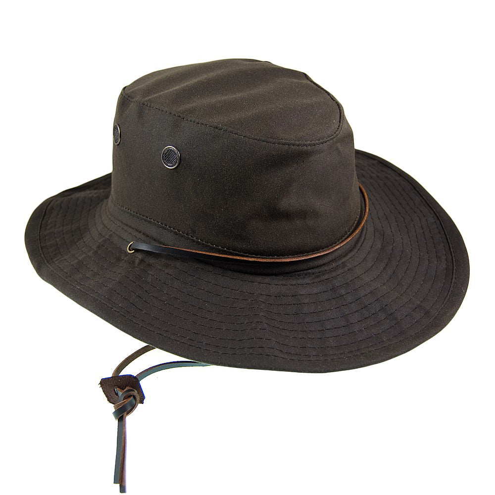 Sombrero Boonie impermeable de Dorfman-Pacific - Marrón